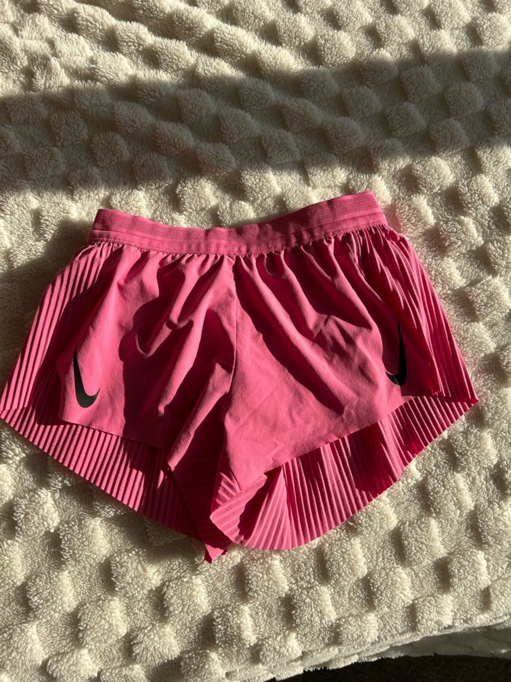 Pink Nike Aeroswift Shorts